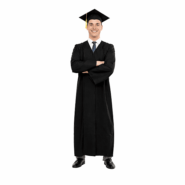 Unisex Elegant Graduation Gown – Designed for Academic Ceremonies