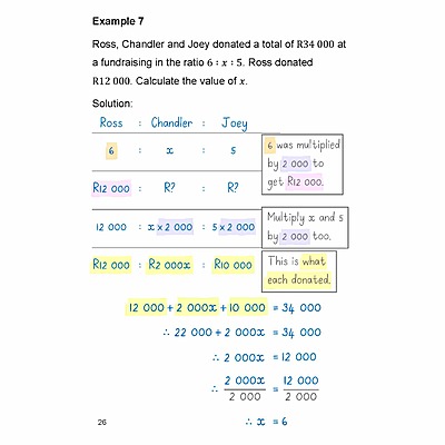 Grade 9 CAPS Maths Study Guide English, mixed factorisation with examples