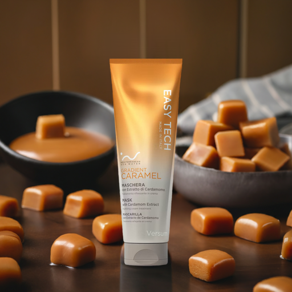 Versum Gradient Tone Caramel Mask for toning and nourishing blonde or highlighted hair
