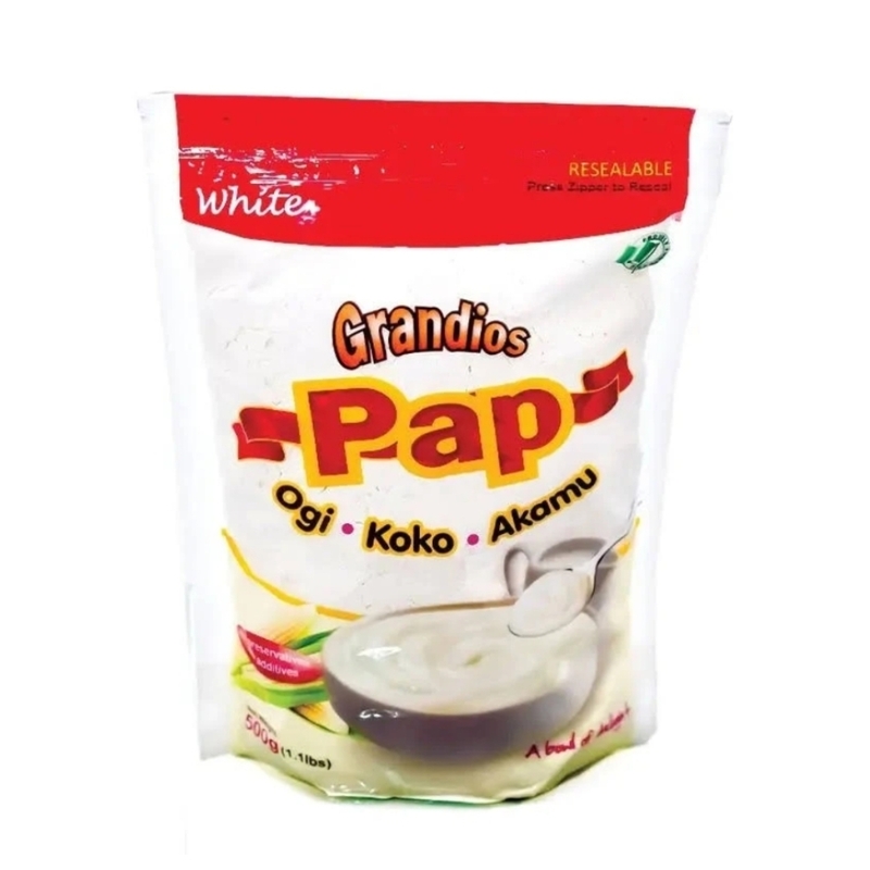 10204 Grandios Ogi Pap (White) Akamu 500g X 20