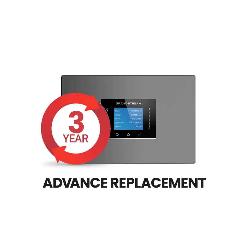 3-Year Advance Replacement for Grandstream UCM PBX