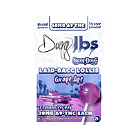 Dogg Lbs 20mg THC Lollipops 3 ct bag | Case of 15