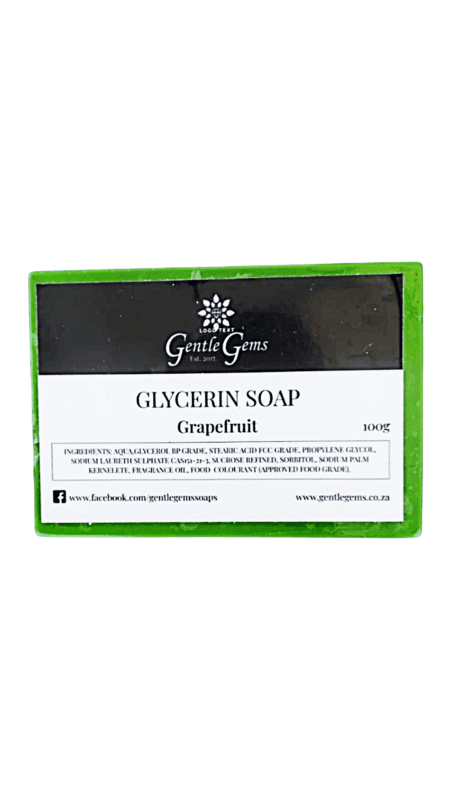 Grapefruit Scented Glycerine Soap (100g)