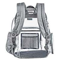 Gray Transparent Backpack