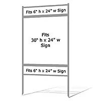 2-Rider Steel Frame — 24x30