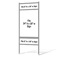 18x24H 2-Rider Frame