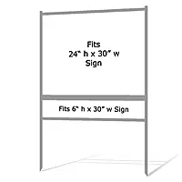 1-Rider Steel Frame — 24x30