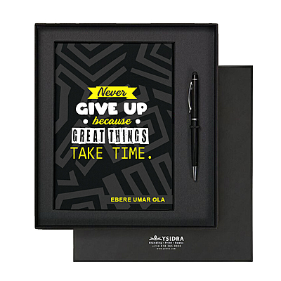 Great Things Take time | Premium Motivational Notebook