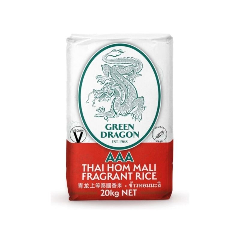 24730    Green Dragon Thai Jasmine Rice 20kg