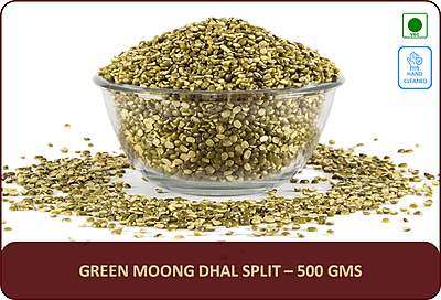 Green Moong (Split) - 500 Gms