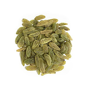 RAI59007: Green Raisin 5 LB