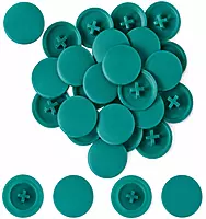 PVC Screw Caps | Green | Pack of 25