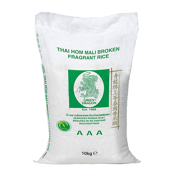 76878     Green Dragon Aaa (Broken) Jasmine Rice  10kg
