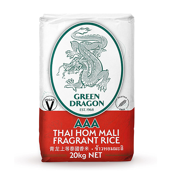 24730 Green Dragon Thai Jasmine Rice 20kg