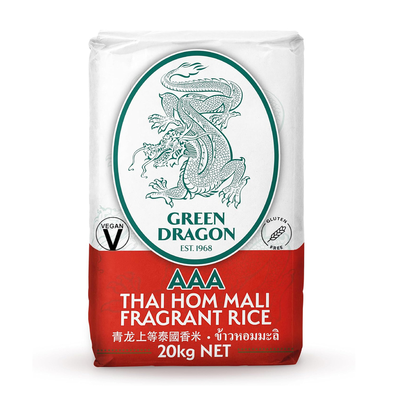 24730    Green Dragon Thai Jasmine Rice 20kg