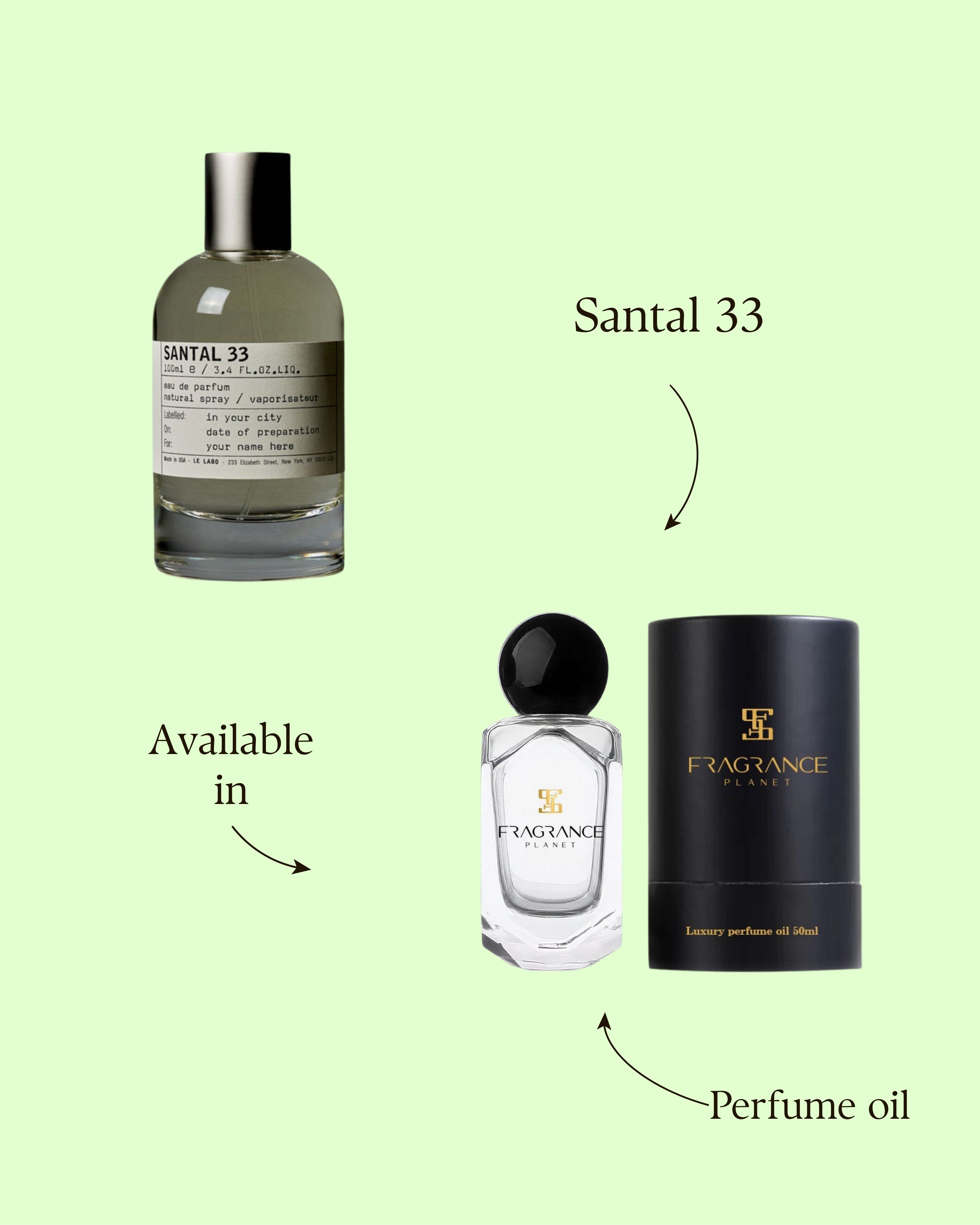 LE LABO SANTAL 33 PERFUME OIL 50ML