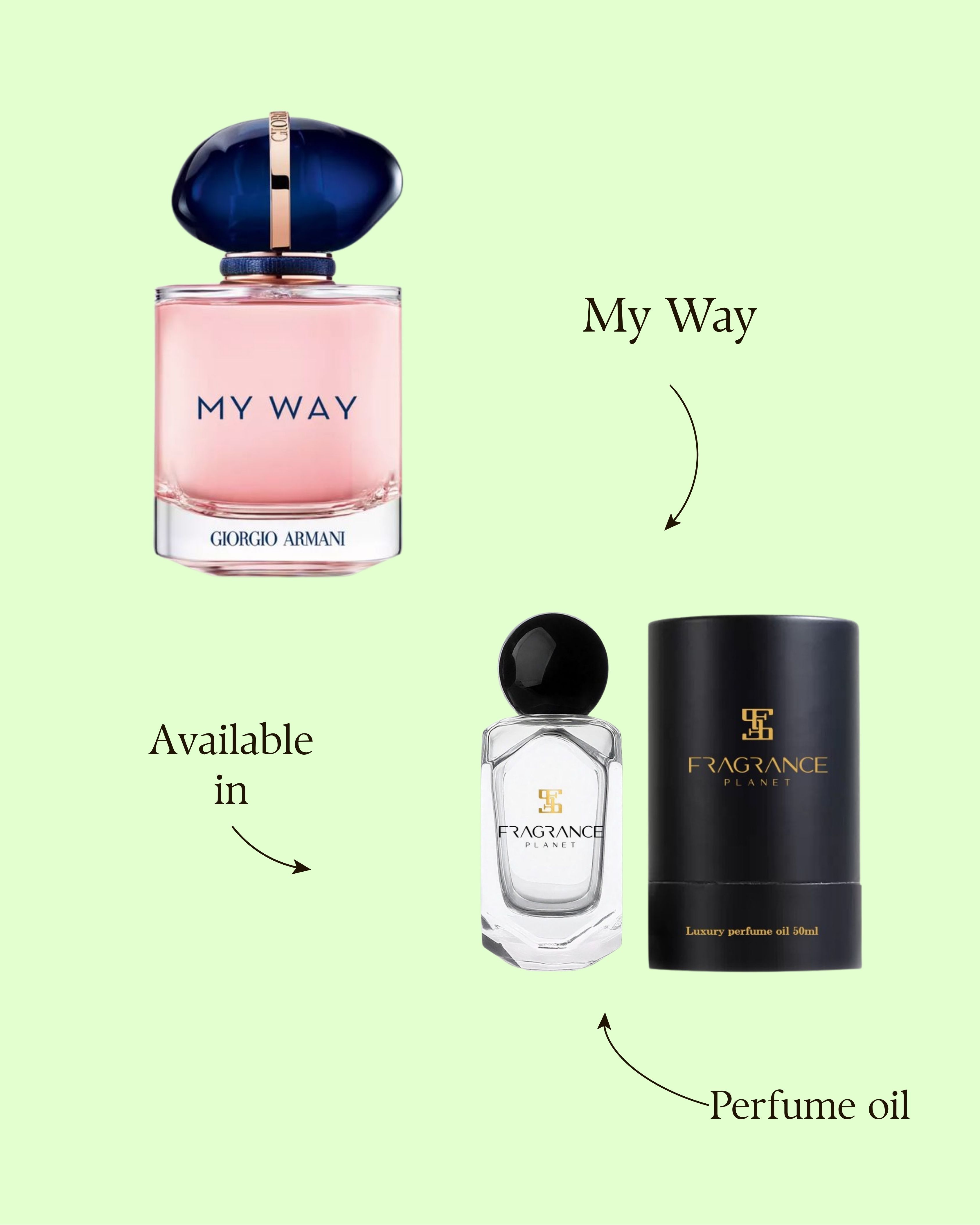 GIORGIO ARMANI MY WAY PERFUME OIL 50ML