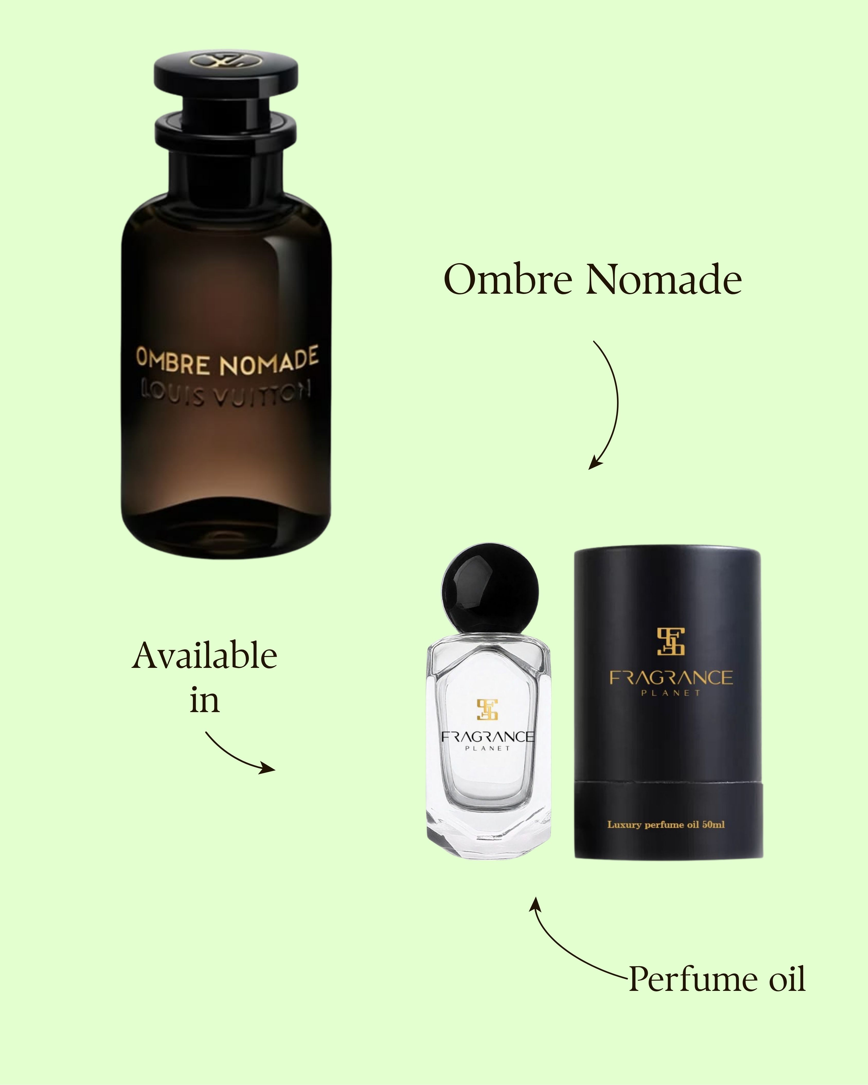 LOUIS VUITTON OMBRE NOMADE PERFUME OIL 50ML