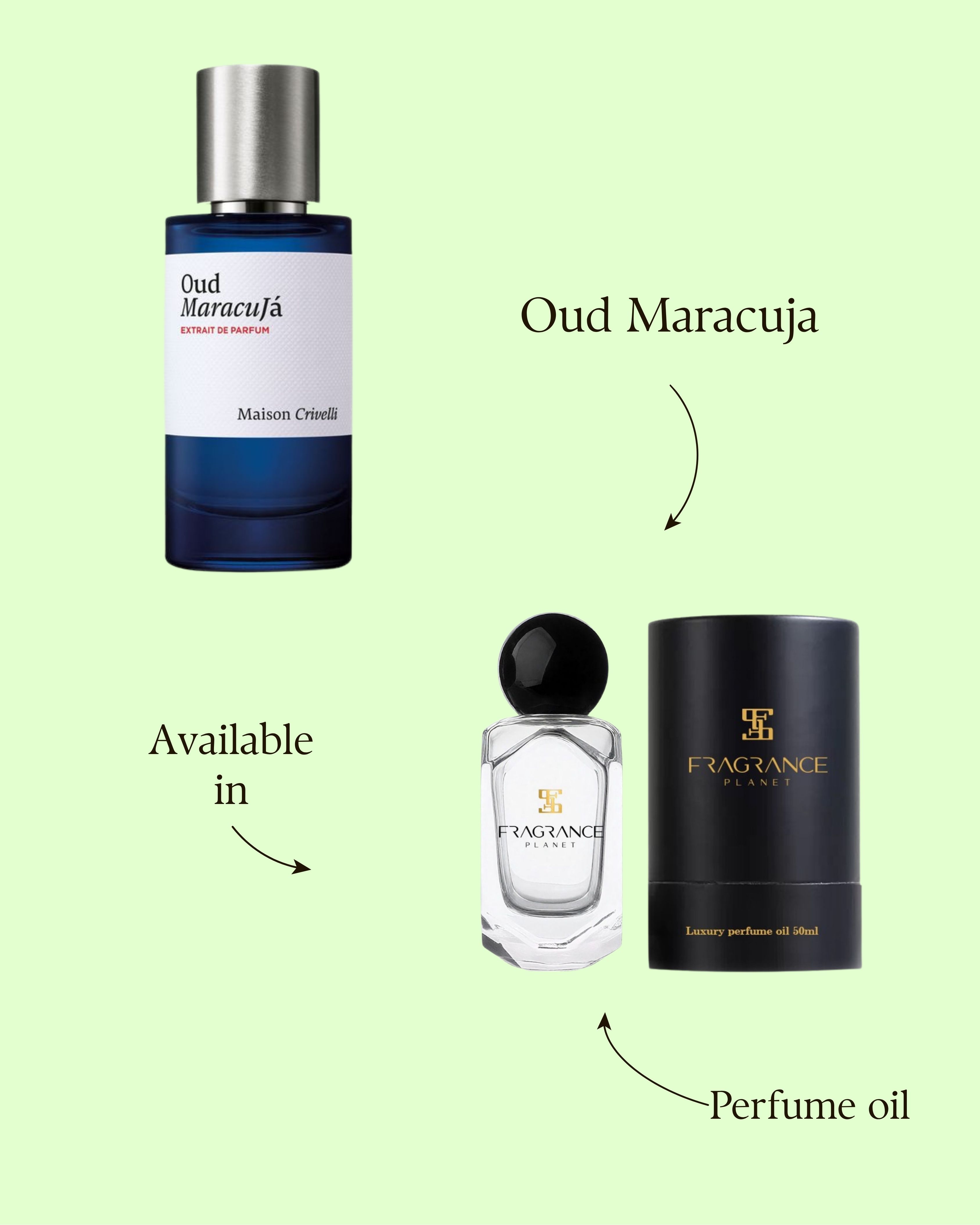 P.O MAISON CRIVELI OUD MARACUJA 50ML