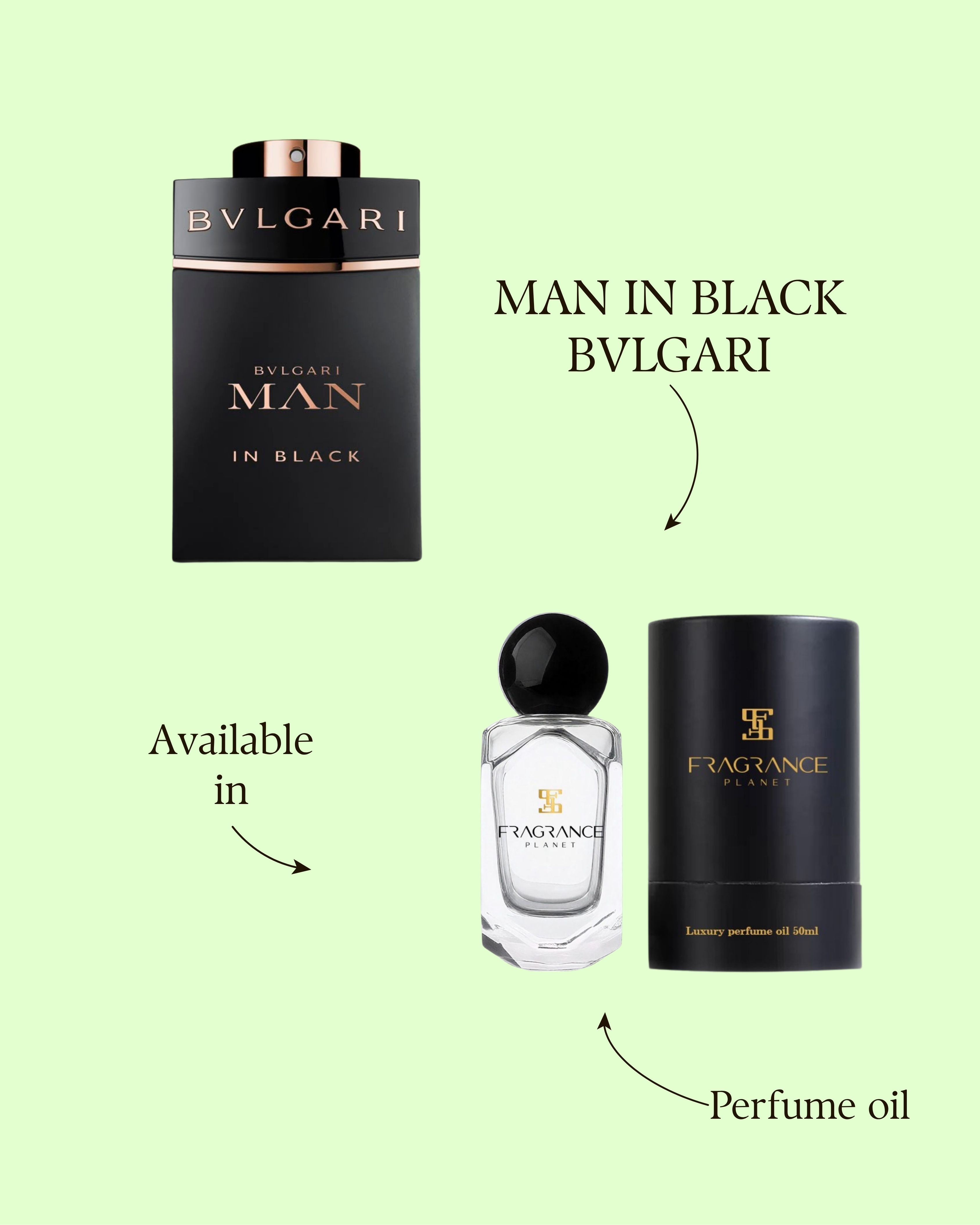MAN IN BLACK BVLGARI PERFUME OIL 50ML