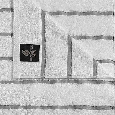 Grey Stripe Pool and Beach Towel