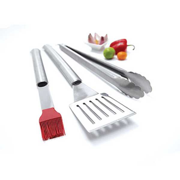 GrillPro 3-Pc Stainless Steel Tool Set