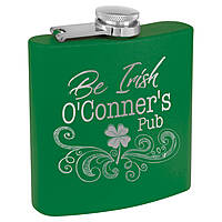 6 oz. Matte Powder Coated Flask
