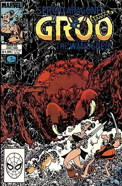 Sergio Aragonés Groo the Wanderer #52 (Epic Comics Marvel Comics June 1989)