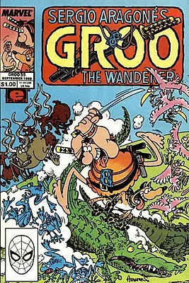 Sergio Aragonés Groo the Wanderer #55 (Epic Comics Marvel Comics September 1989)