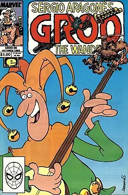 Sergio Aragonés Groo the Wanderer #56 Newsstand Variant (Epic Comics Marvel...