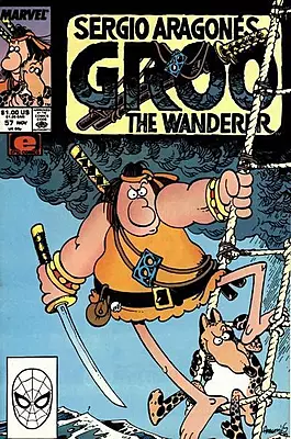 Sergio Aragonés Groo the Wanderer #57 (Epic Comics Marvel Comics November 1989)