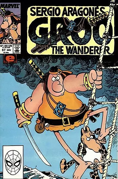 Sergio Aragonés Groo the Wanderer #57 (Epic Comics Marvel Comics November 1989)