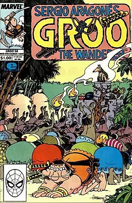 Sergio Aragonés Groo the Wanderer #58 (Epic Comics Marvel Comics Mid November...