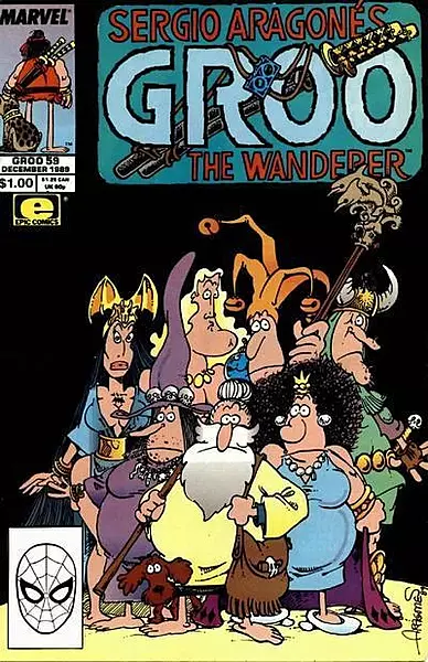 Sergio Aragonés Groo the Wanderer #59 (Epic Comics Marvel Comics December 1989)