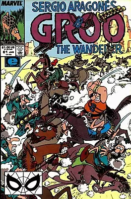 Sergio Aragonés Groo the Wanderer #61 (Epic Comics Marvel Comics January 1990)