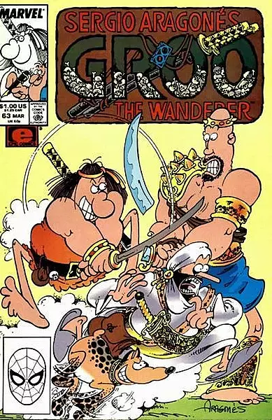 Sergio Aragonés Groo the Wanderer #63 (Epic Comics Marvel Comics March 1990) Sergio Aragonés Groo the Wanderer #63 (Epic Comics Marvel Comics March 1990)