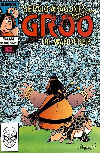 Sergio Aragonés Groo the Wanderer #66 (Epic Comics Marvel Comics June 1990)
