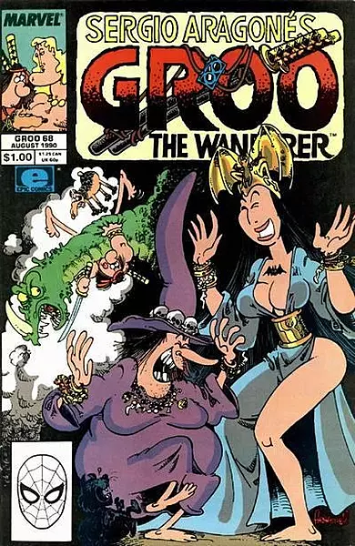 Sergio Aragonés Groo the Wanderer #68 (Epic Comics Marvel Comics August 1990)