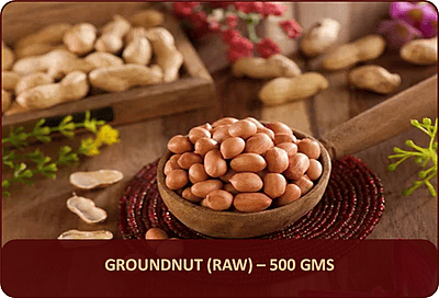 Groundnut (Raw) - 500 Gms