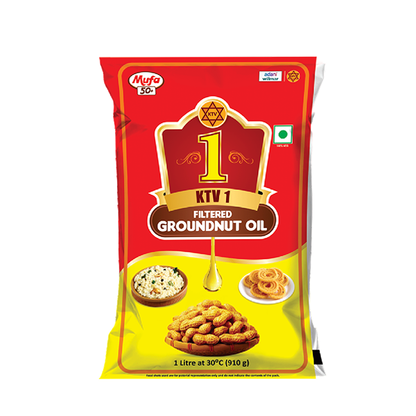 Groundnut Oil 1 Ltr (கடலை எண்ணெய்)