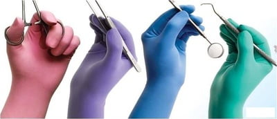 Guante de Exploración No Estéril Colorfull 500 Piezas Guante de Exploración No Estéril Colorfull 500 Piezas