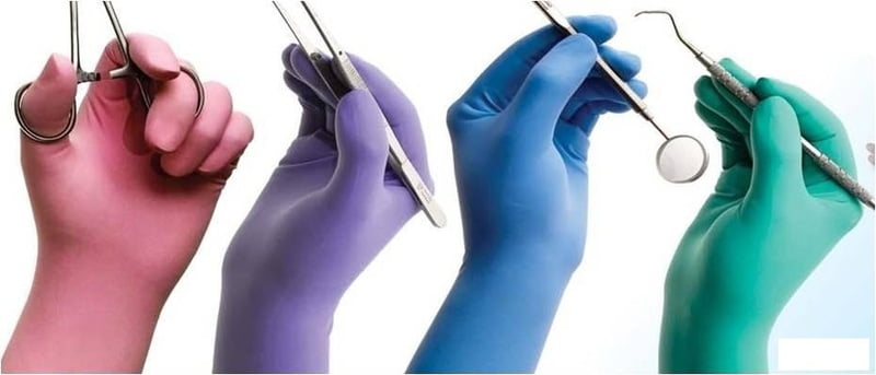 Guante de Exploración No Estéril Colorfull 500 Piezas Guante de Exploración No Estéril Colorfull 500 Piezas