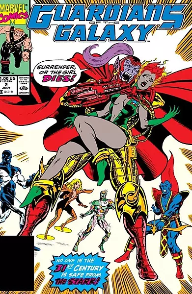 Guardians of the Galaxy #2 (Marvel Comics July 1990)