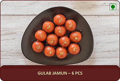 DES - Gulab Jamoon - 6 Pcs