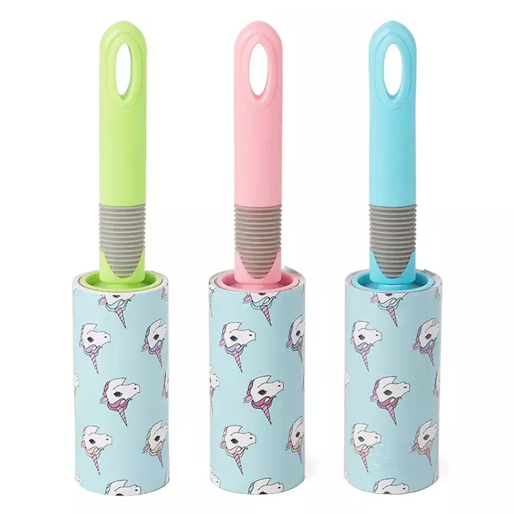 Reusable Pet Hair Lint Roller – Portable Fur Remover Brush