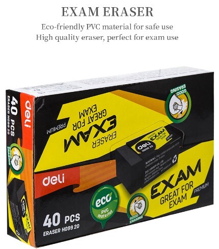 DELI H099 PREMIUM EXAM ERASER - SMALL