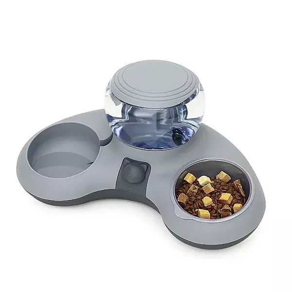 Cute Cat Claw Design Pet Tall Bowl Protect Cervical Feeder Bowl For Pet