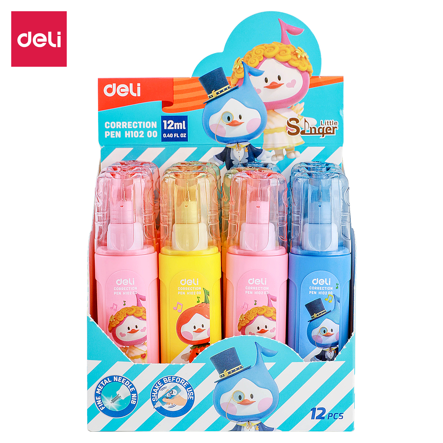 DELI BUMPEES H10200 CORRECTION PEN 12ML