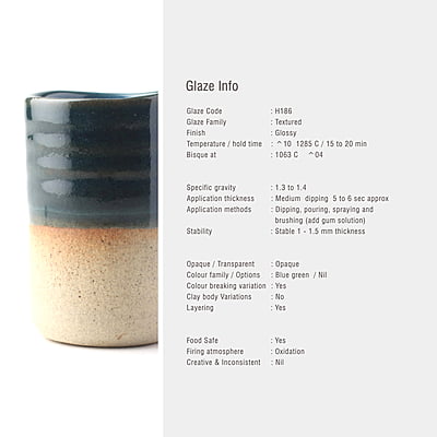 Sara High Fire Textured H186