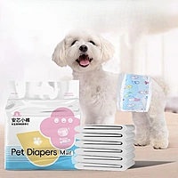 Female Disposable Dog Diapers – Ultra Absorbent Leak-Proof Pet Diapers